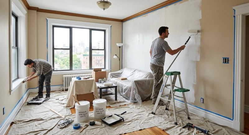 Townhouse Interior Painting in Waco, TX